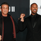 Sylvester Stallone, left, and Michael B. Jordan attend the world premiere of “Creed II” at the AMC Loews Lincoln Square on Wednesday, Nov. 14, 2018, in New York.